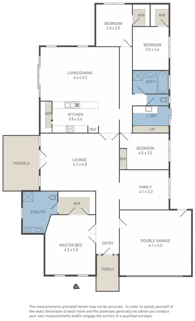 Floorplan of Homely house listing, 18 Mundi Crescent, Manor Lakes VIC 3024