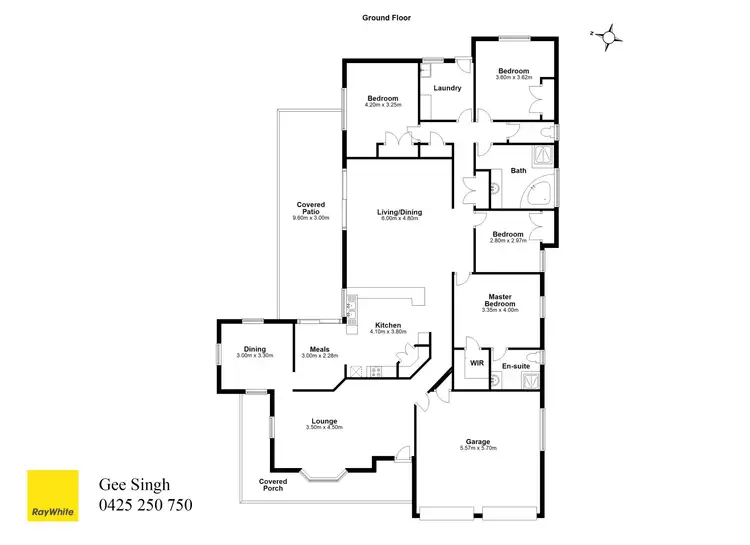 Floorplan of Homely house listing, 9 Glengyle Place, Forest Lake QLD 4078