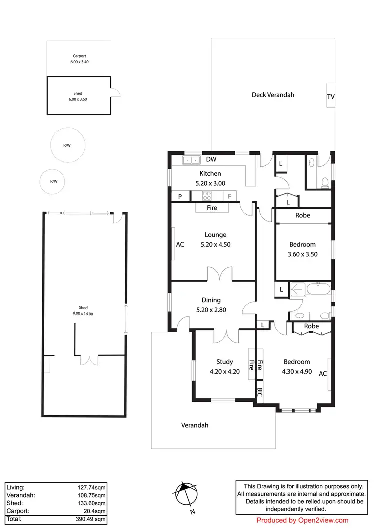 Floorplan of Homely house listing, 54-56 Elizabeth Street, Maitland SA 5573