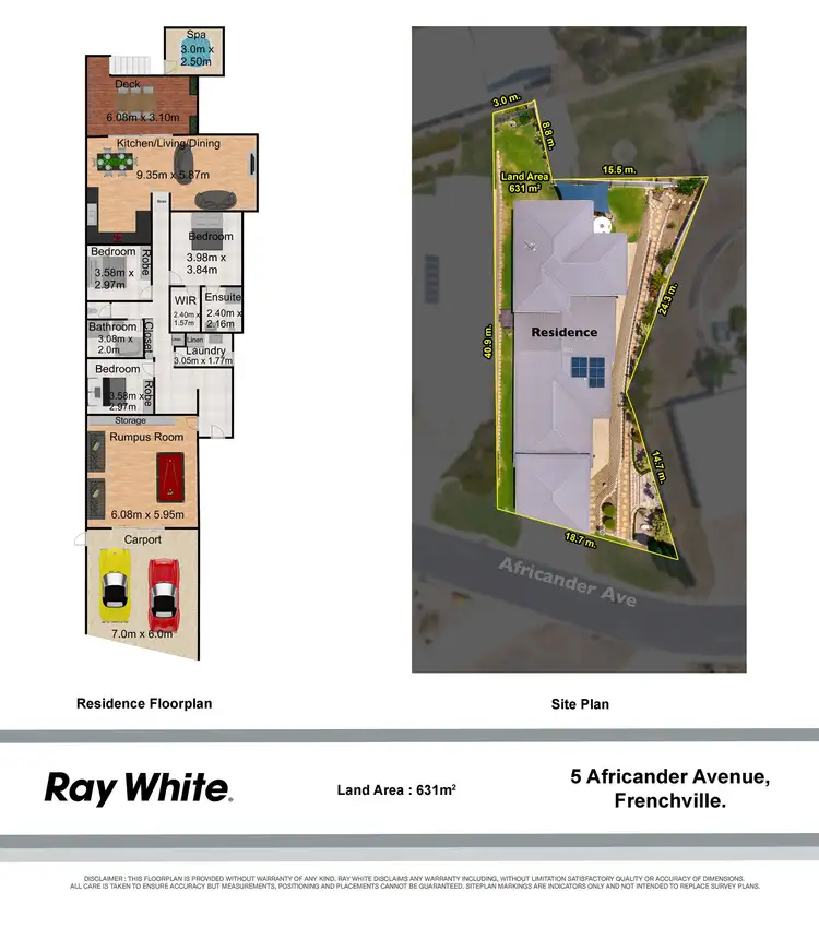 Floorplan of Homely house listing, 5 Africander Avenue, Norman Gardens QLD 4701