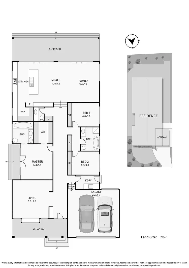 Floorplan of Homely house listing, 6 Edna Street, Frankston VIC 3199