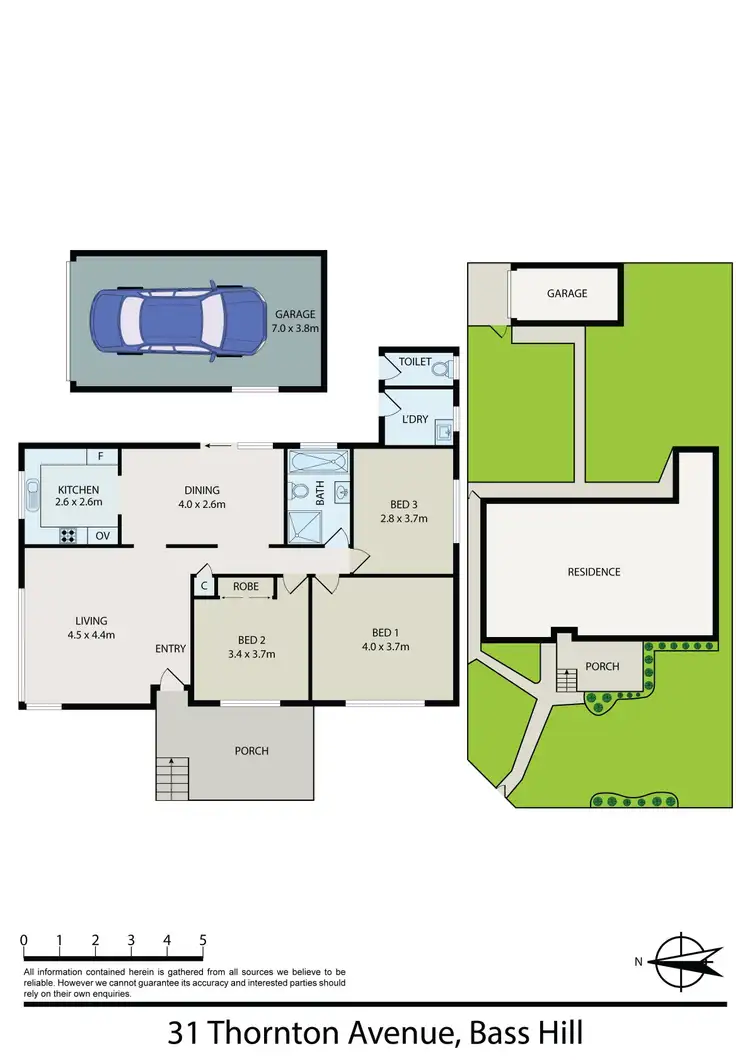 Floorplan of Homely house listing, 31 Thornton Avenue, Bass Hill NSW 2197