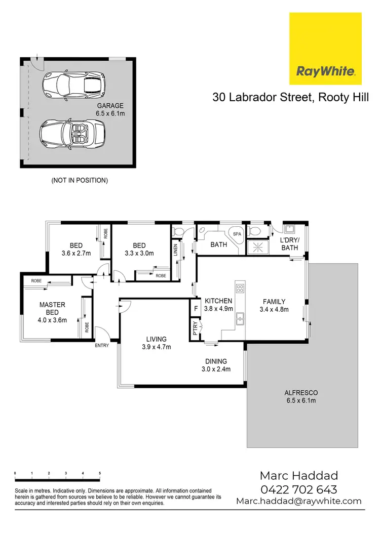 Floorplan of Homely house listing, 30 Labrador Street, Rooty Hill NSW 2766