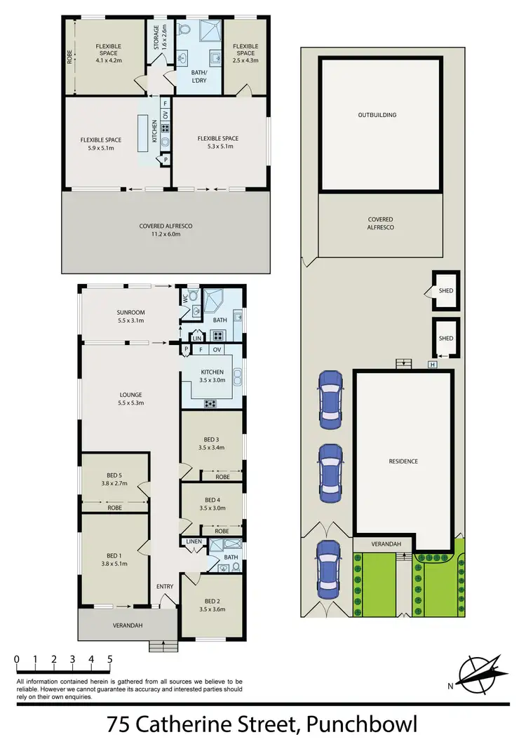 Floorplan of Homely house listing, 75 Catherine Street, Punchbowl NSW 2196
