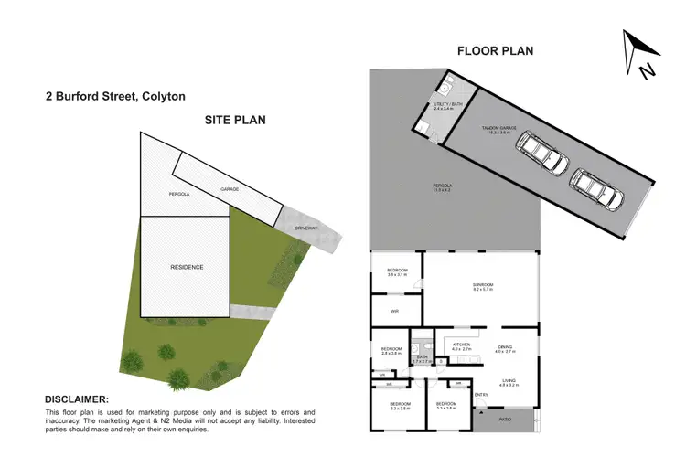 Floorplan of Homely house listing, 2 Burford Street, Colyton NSW 2760