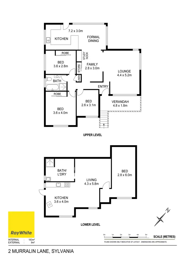 Floorplan of Homely house listing, 2 Murralin Lane, Sylvania NSW 2224