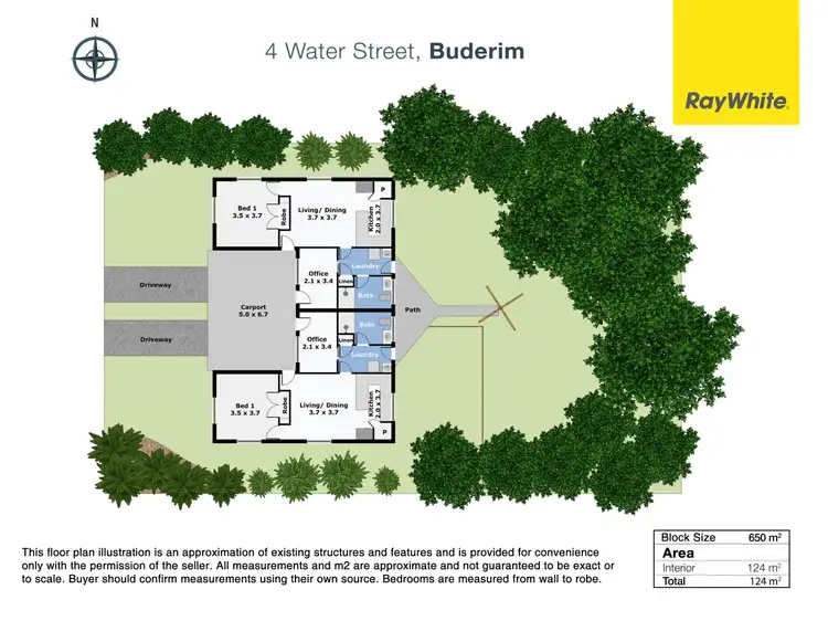 Floorplan of Homely house listing, 4 Water Street, Buderim QLD 4556