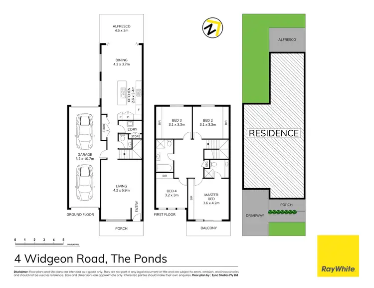 Floorplan of Homely house listing, 4 Widgeon Road, The Ponds NSW 2769