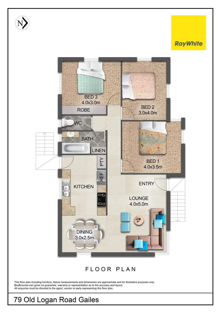 Floorplan of Homely house listing, 79 Old Logan Road, Gailes QLD 4300