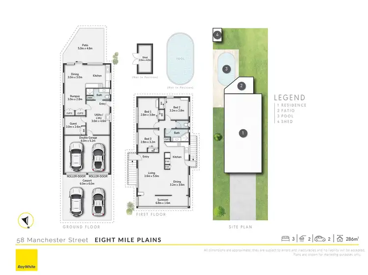 Floorplan of Homely house listing, 58 Manchester Street, Eight Mile Plains QLD 4113
