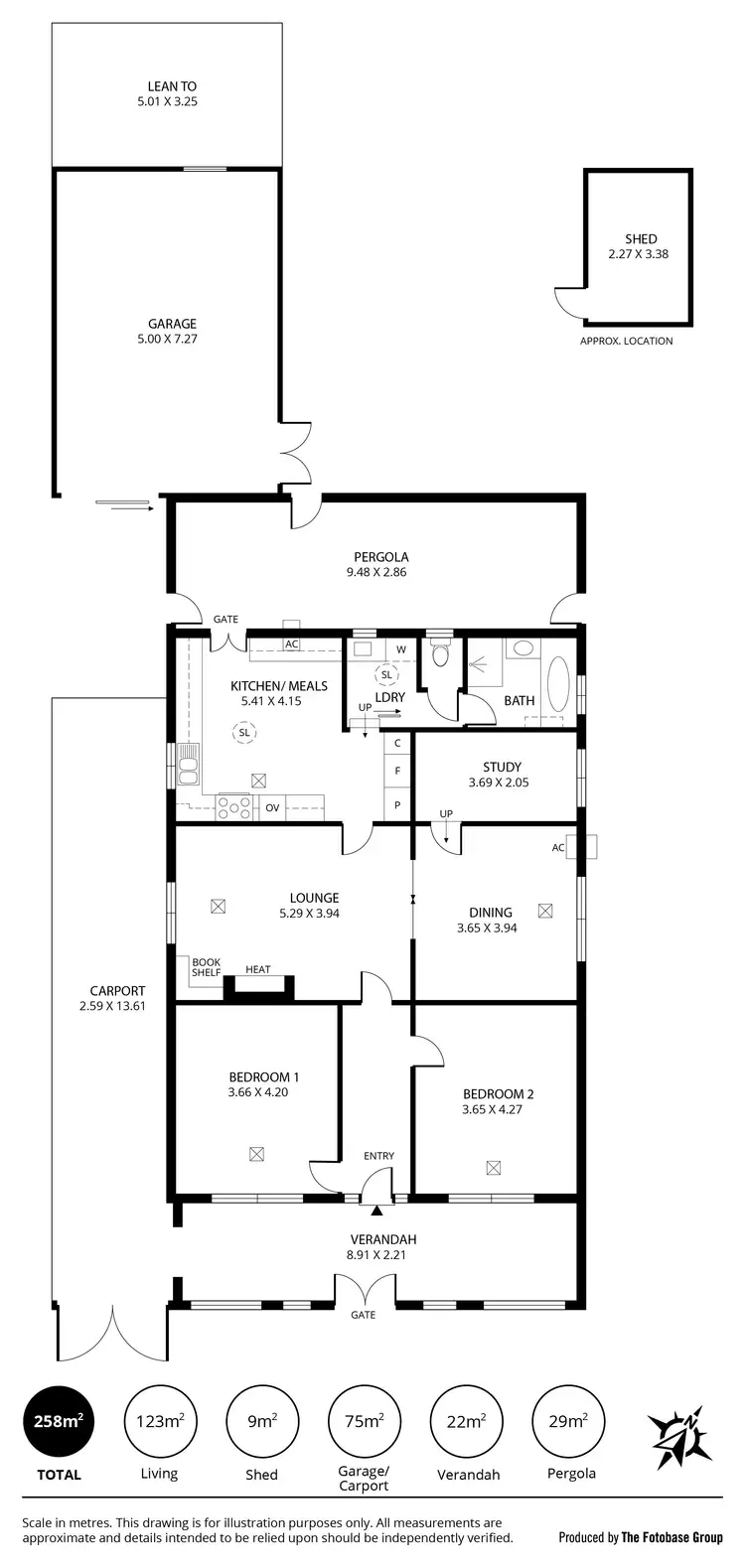 Floorplan of Homely house listing, 5 Shell Street, Rosewater SA 5013
