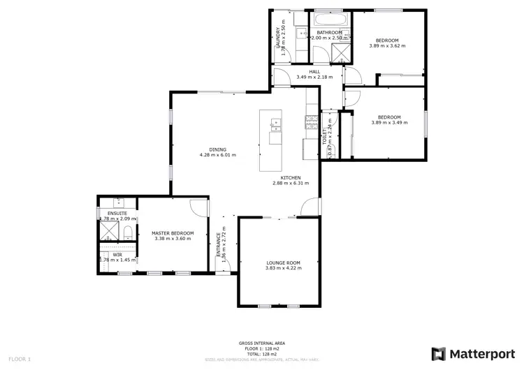 Floorplan of Homely house listing, 16 Pental Island Road, Swan Hill VIC 3585