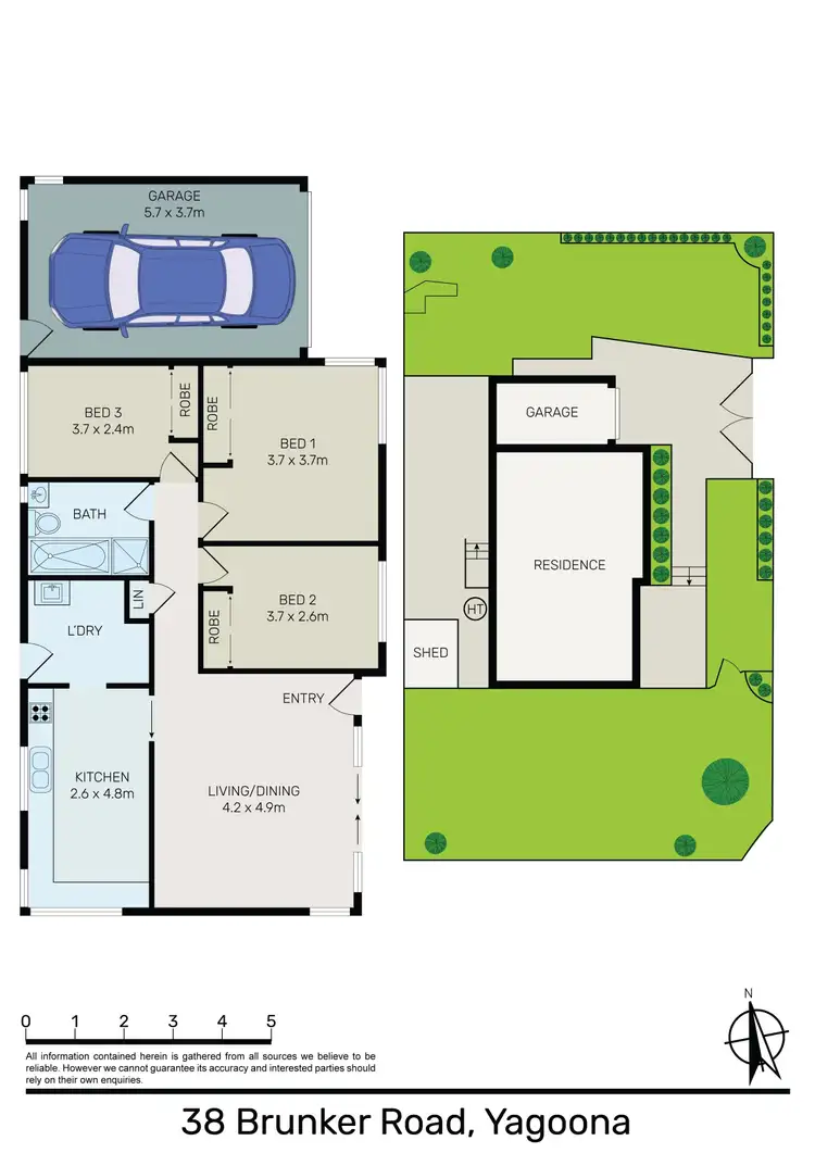 Floorplan of Homely house listing, 38 Brunker Road, Yagoona NSW 2199