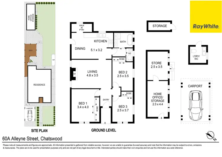 Floorplan of Homely house listing, 60A Alleyne Street, Chatswood NSW 2067