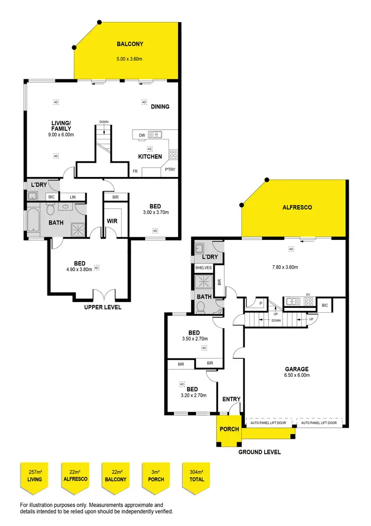 Floorplan of Homely house listing, 74A Rapid Drive, Mccracken SA 5211
