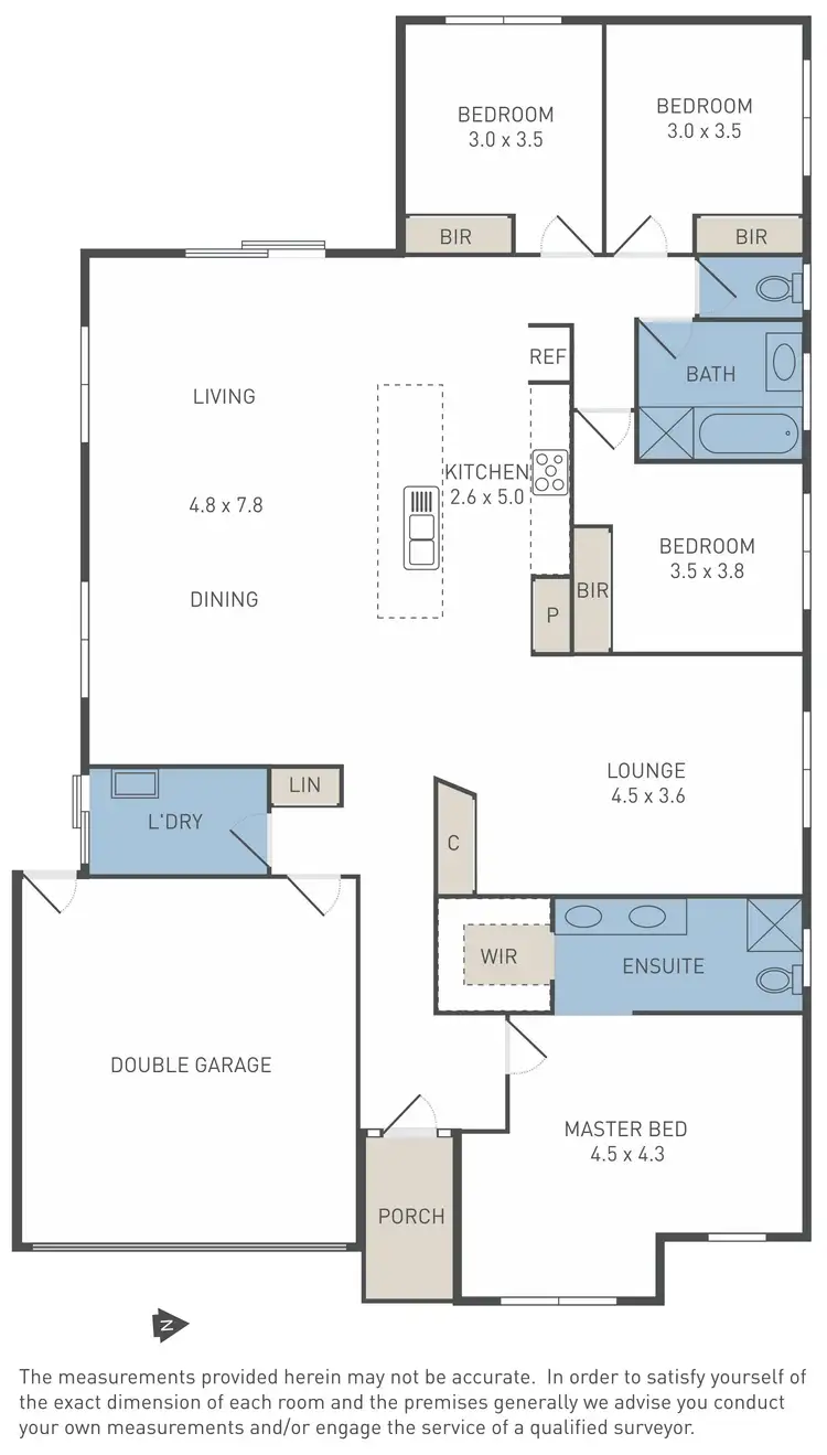 Floorplan of Homely house listing, 27 Orlando Drive, Truganina VIC 3029