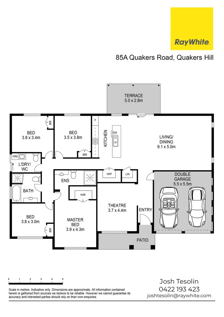 Floorplan of Homely house listing, 85a Quakers Road, Quakers Hill NSW 2763
