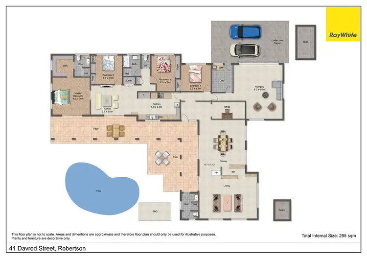 Floorplan of Homely house listing, 41 Davrod Street, Robertson QLD 4109