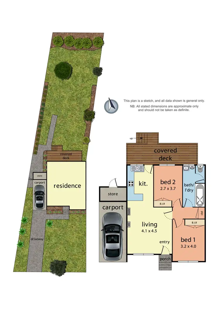 Floorplan of Homely unit listing, 2/68 Orange Grove, Bayswater VIC 3153