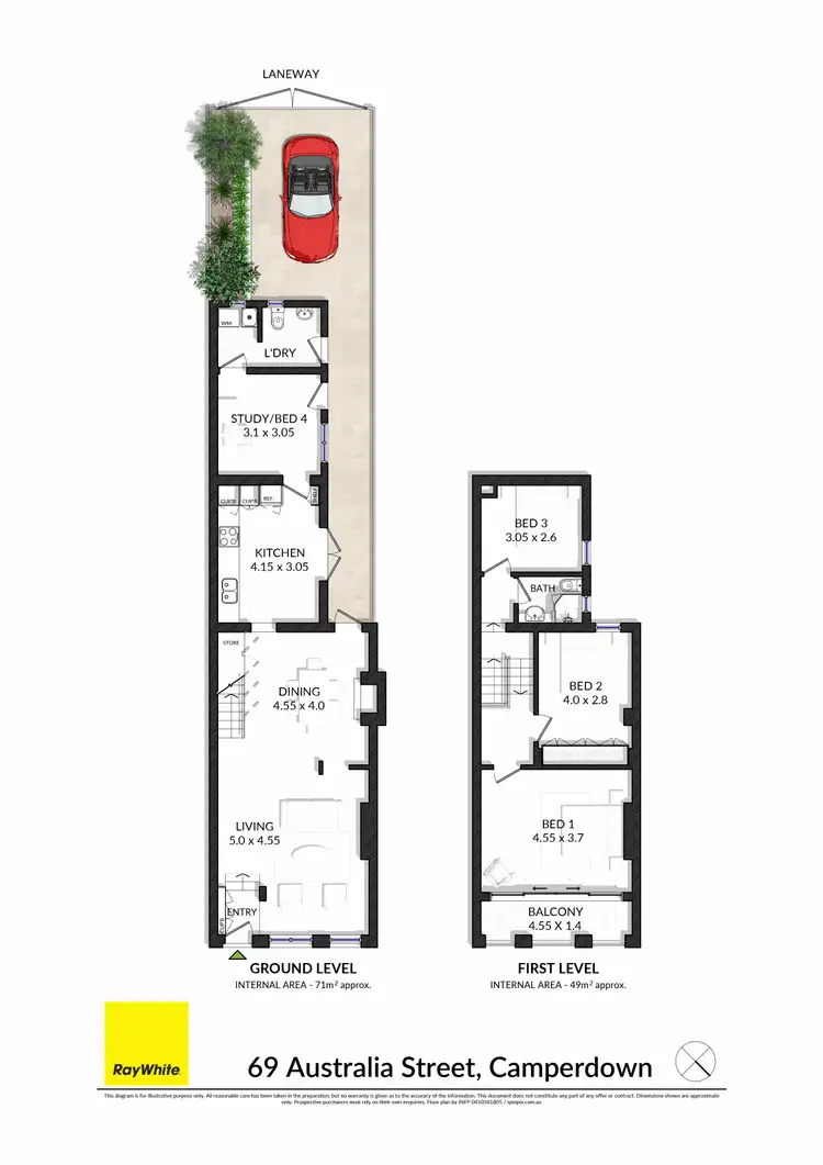 Floorplan of Homely house listing, 69 Australia Street, Camperdown NSW 2050