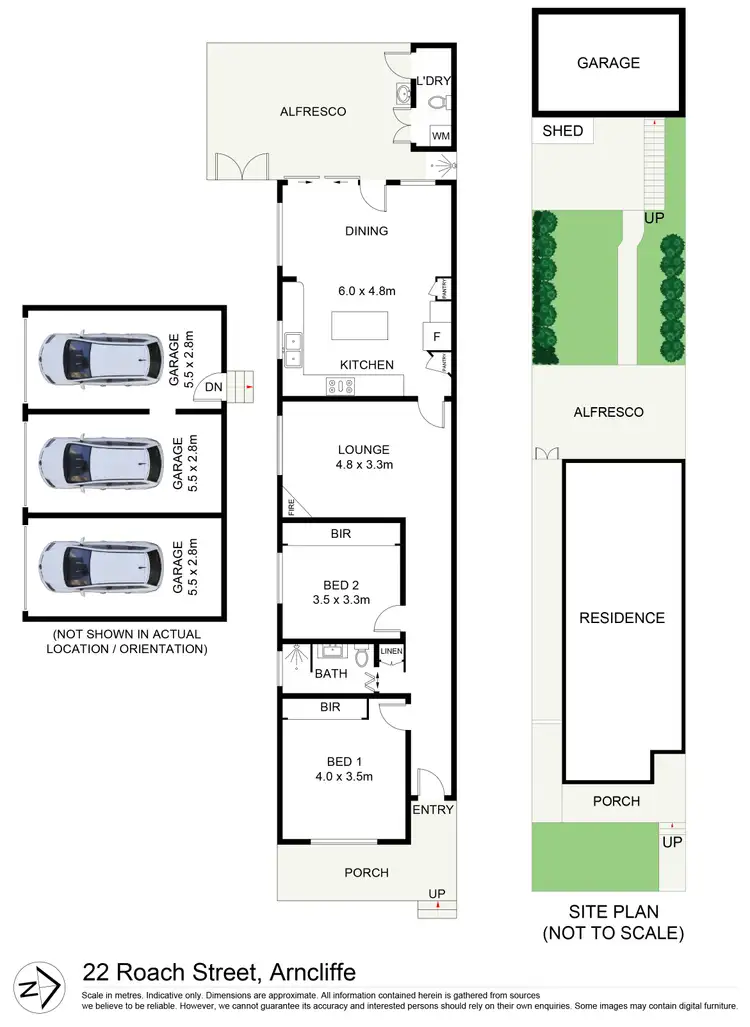 Floorplan of Homely house listing, 22 Roach Street, Arncliffe NSW 2205