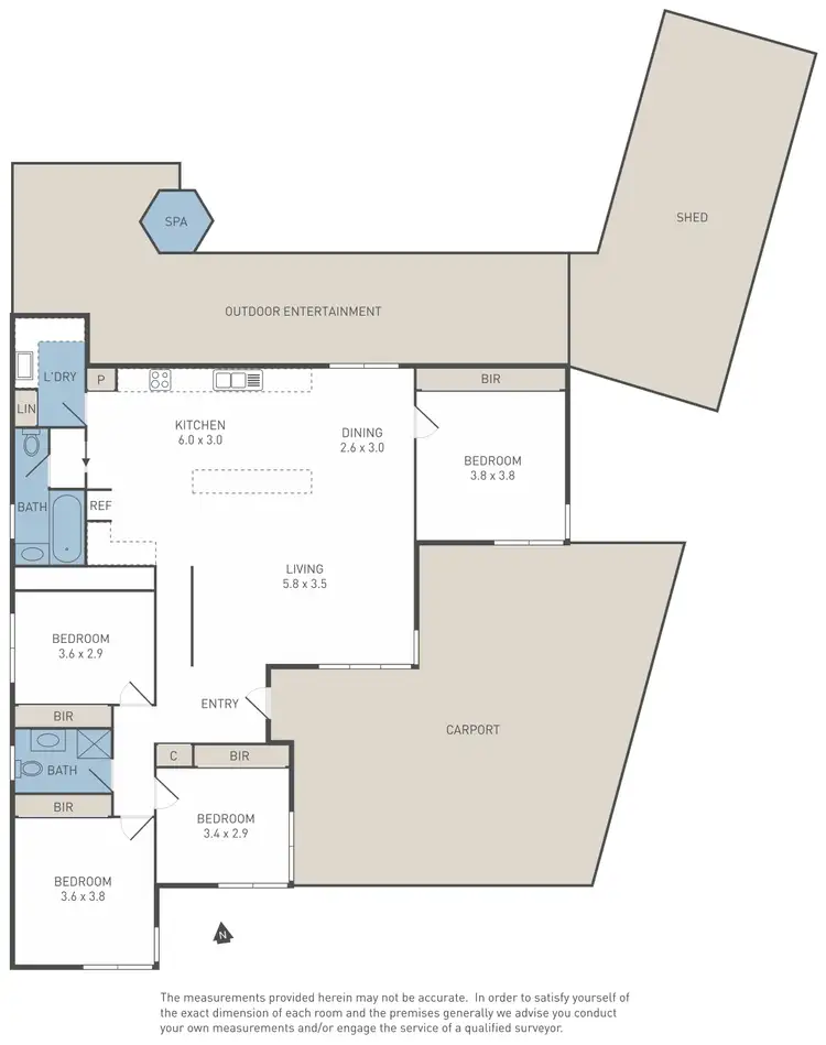 Floorplan of Homely house listing, 13 Cashmere Court, Wyndham Vale VIC 3024