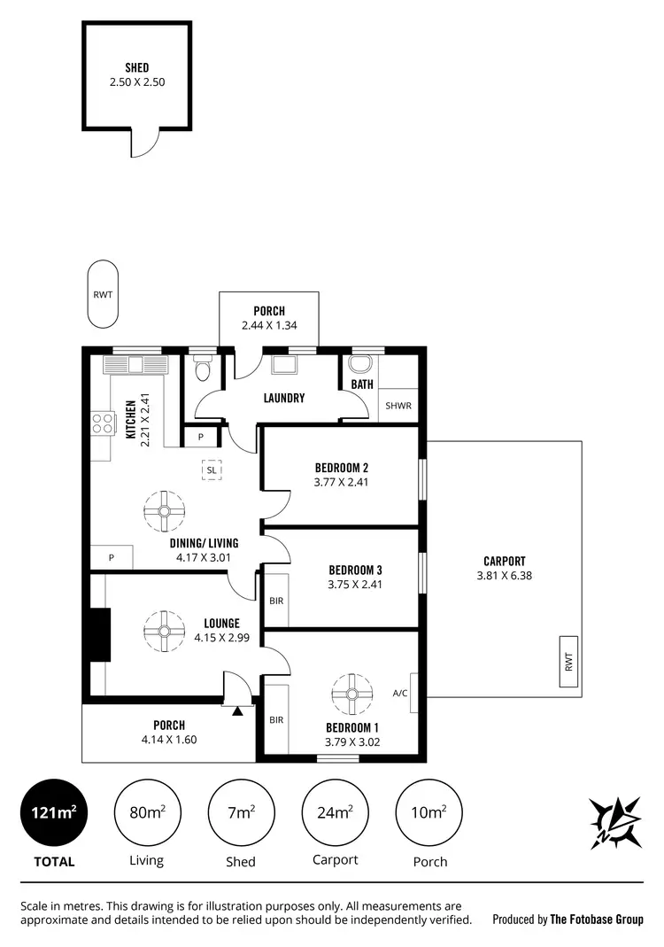 Floorplan of Homely house listing, 60 International Avenue, Salisbury North SA 5108