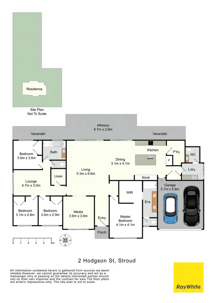 Floorplan of Homely house listing, 2-6 Hodgson Street, Stroud NSW 2425