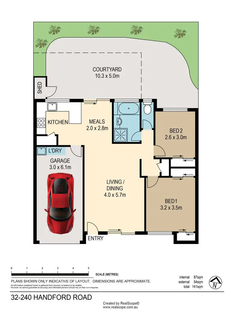 Floorplan of Homely townhouse listing, 32/240 Handford Road, Taigum QLD 4018