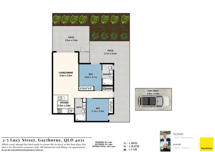 Floorplan of Homely apartment listing, 2/5 Lucy Street, Gaythorne QLD 4051