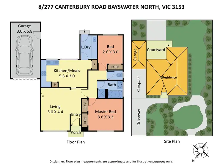 Floorplan of Homely unit listing, 8/277 Canterbury Road, Bayswater North VIC 3153