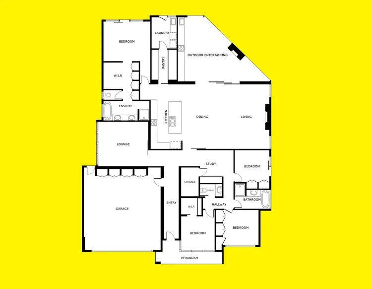 Floorplan of Homely house listing, 2 Eaton Court, Irymple VIC 3498