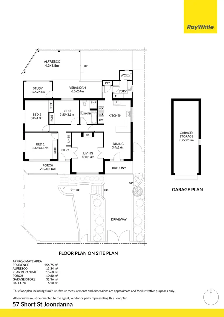 Floorplan of Homely house listing, 57 Short Street, Joondanna WA 6060