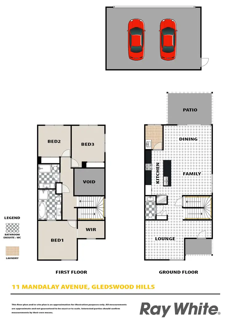 Floorplan of Homely house listing, 11 Mandalay Avenue, Gledswood Hills NSW 2557