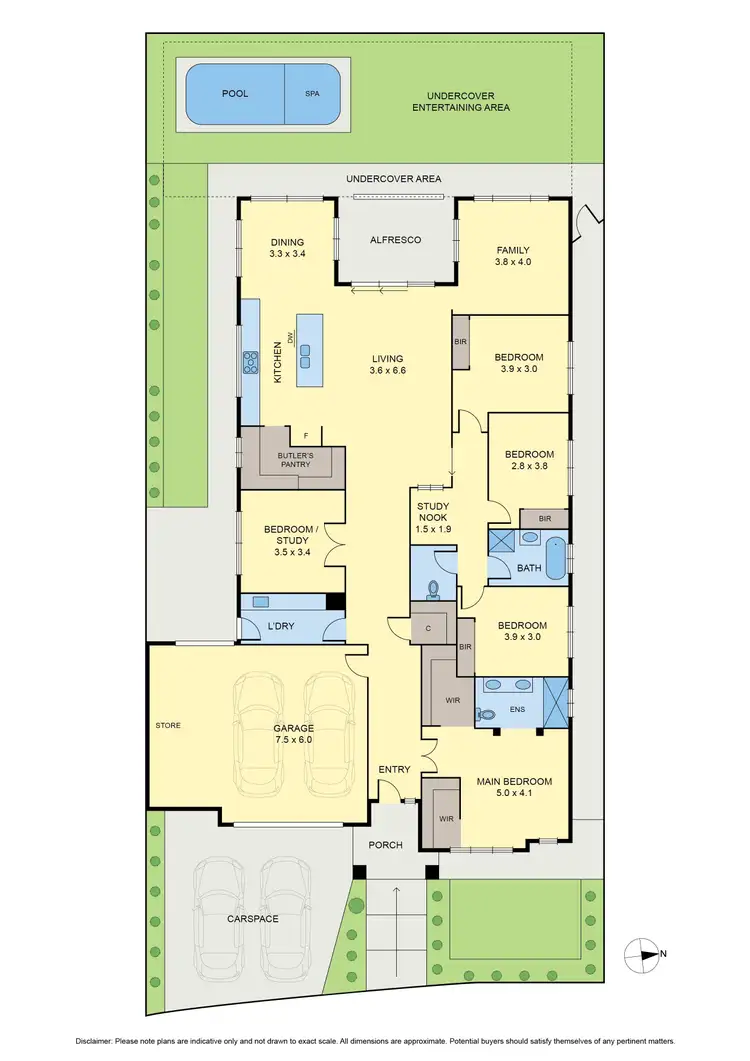 Floorplan of Homely house listing, 60 Blossom Drive, Greenvale VIC 3059