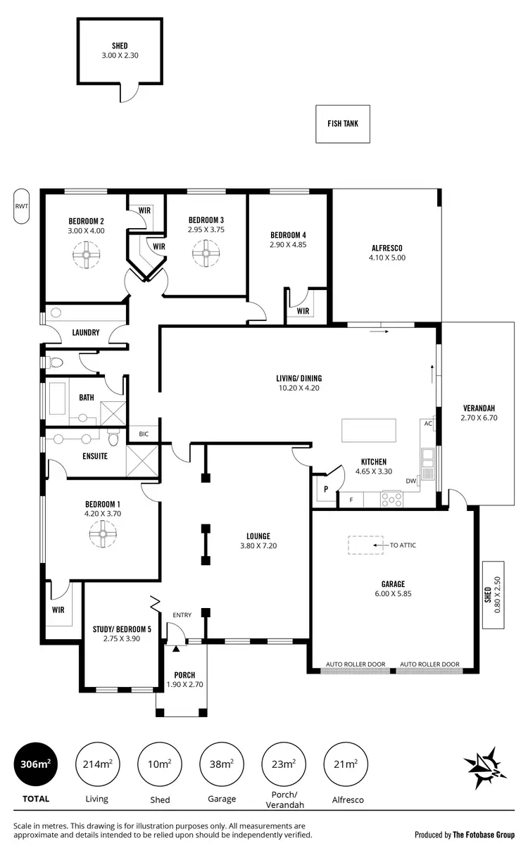 Floorplan of Homely house listing, 6 St Andrews Drive, Strathalbyn SA 5255