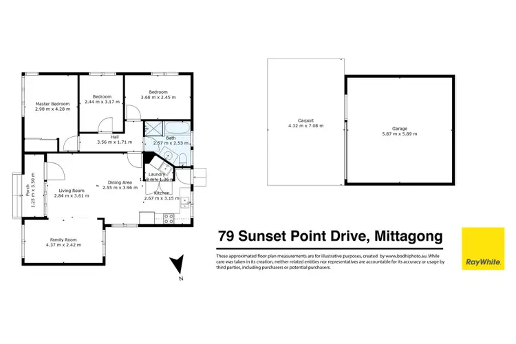 Floorplan of Homely house listing, 79 Sunset Point Drive, Mittagong NSW 2575