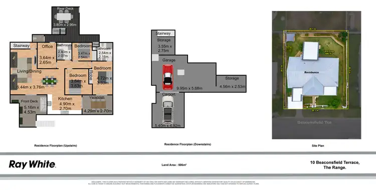 Floorplan of Homely house listing, 10 Beaconsfield Terrace, The Range QLD 4700