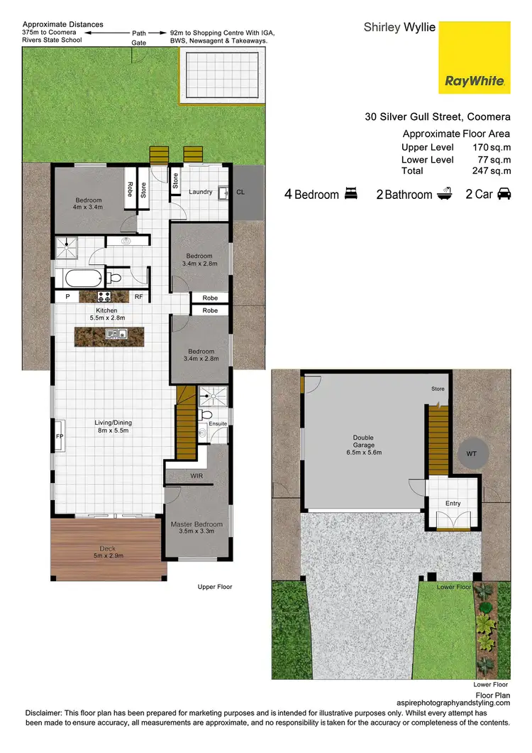 Floorplan of Homely house listing, 30 Silver Gull Street, Coomera QLD 4209