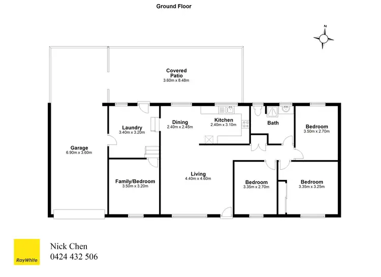 Floorplan of Homely house listing, 4 Yarraga Avenue, Ellen Grove QLD 4078
