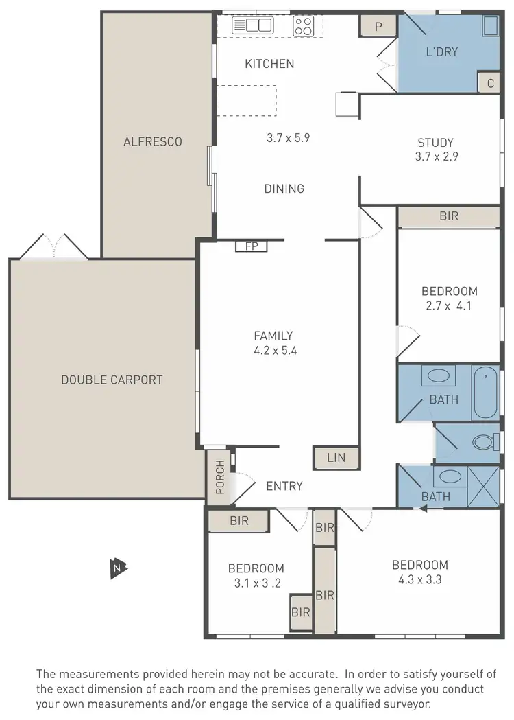 Floorplan of Homely house listing, 15 Minogue Crescent, Hoppers Crossing VIC 3029