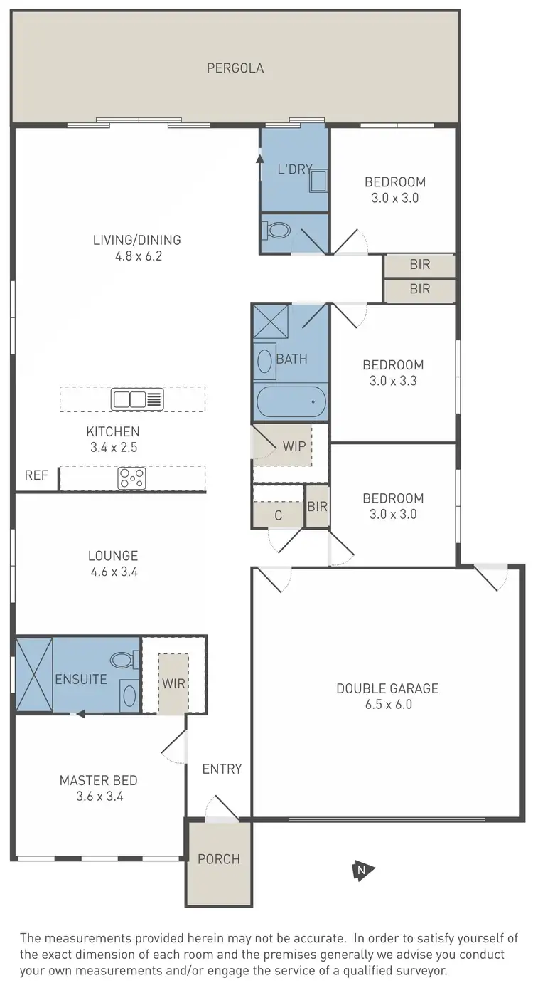 Floorplan of Homely house listing, 13 Magellan Crescent, Werribee VIC 3030