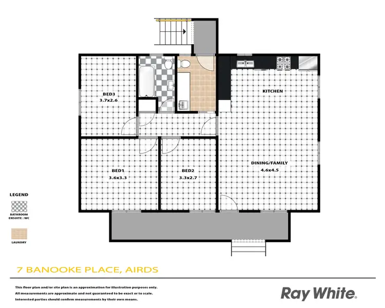 Floorplan of Homely house listing, 7 Boonoke Place, Airds NSW 2560