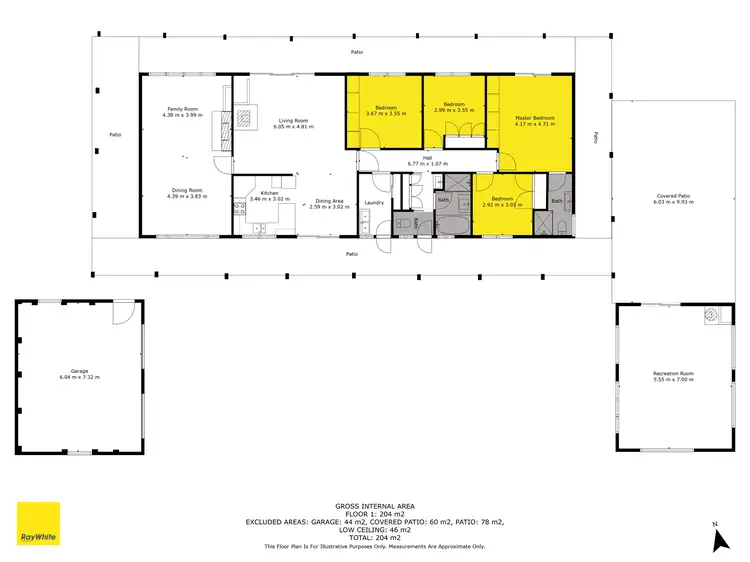 Floorplan of Homely house listing, 256 Radcliffe Circuit, Carwoola NSW 2620