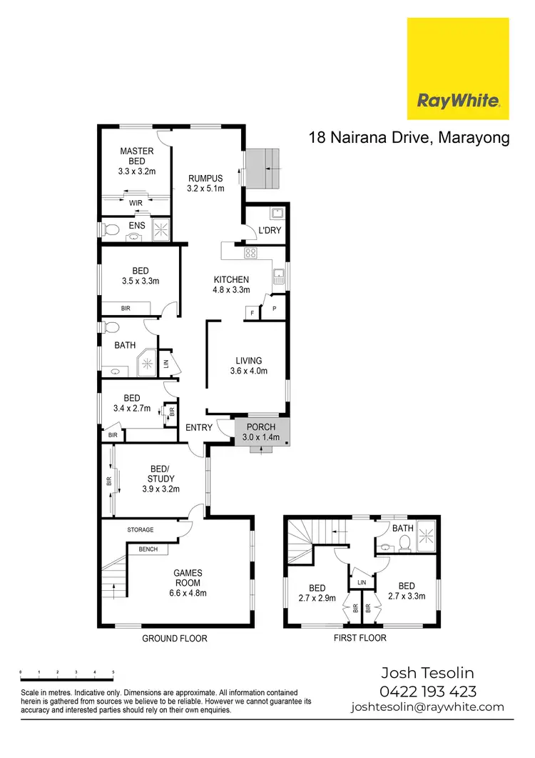 Floorplan of Homely house listing, 18 Nairana Drive, Marayong NSW 2148