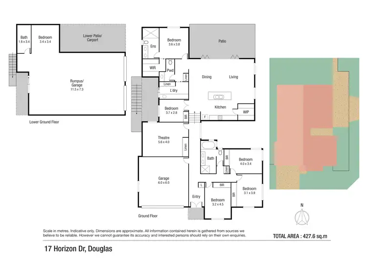 Floorplan of Homely house listing, 17 Horizon Drive, Douglas QLD 4814