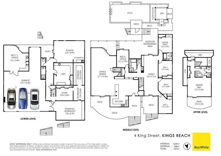 Floorplan of Homely house listing, 4 King Street, Kings Beach QLD 4551