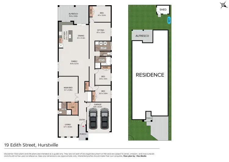 Floorplan of Homely house listing, 19 Edith Street, Hurstville NSW 2220