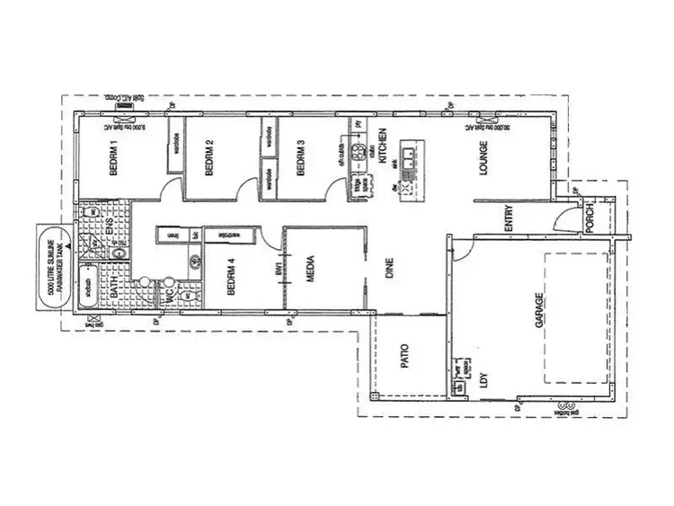 Floorplan of Homely house listing, 13 Seaways Street, Trinity Beach QLD 4879