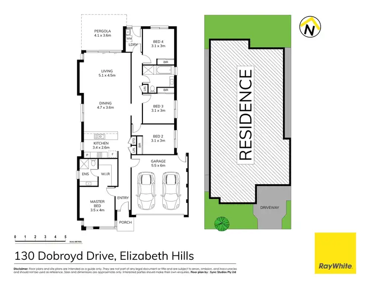 Floorplan of Homely other listing, 130 Dobroyd Drive, Elizabeth Hills NSW 2171